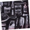 Healvian 2pcs Hairdressing Cloak Salon Cape Polyester Apron for Hair