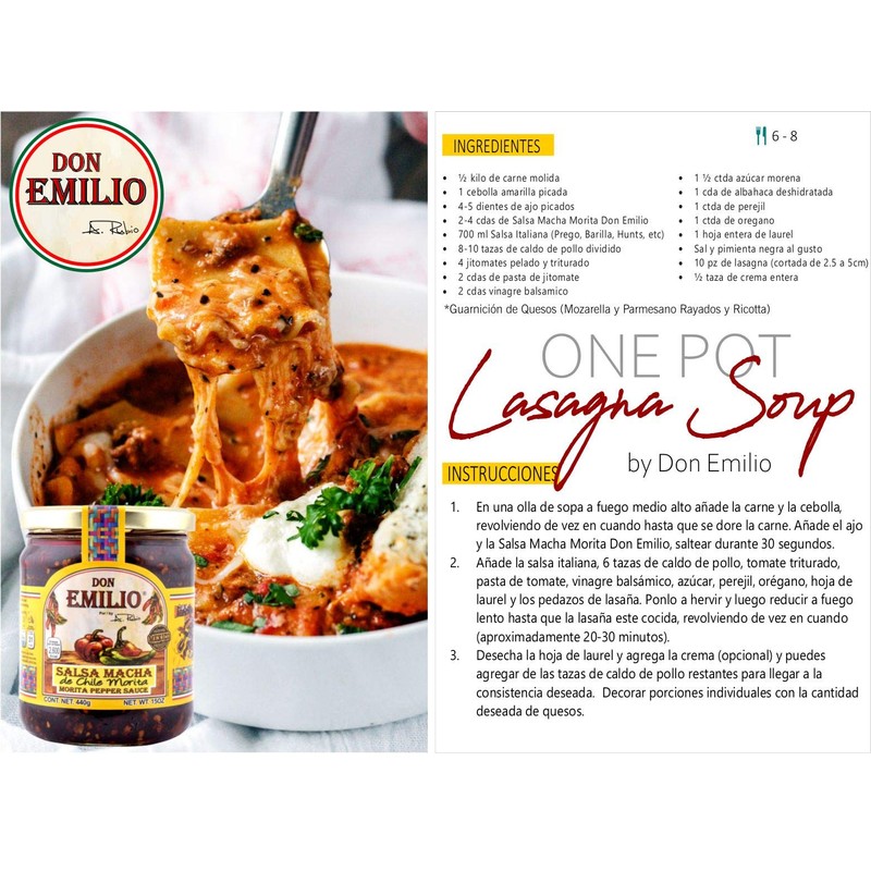 Don Emilio "Salsa Macha" Morita 15 oz by Don Emilio