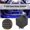 Anxingo 25Pcs 12-Volt Auto Relay Switch, 5 Pin Relay, 40/30