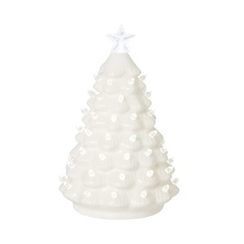 GALLERIE II Large White Tree Led Figurine White