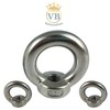 Ring Nuts M6 Stainless Steel A2 V2A VA Rust-Proof Set