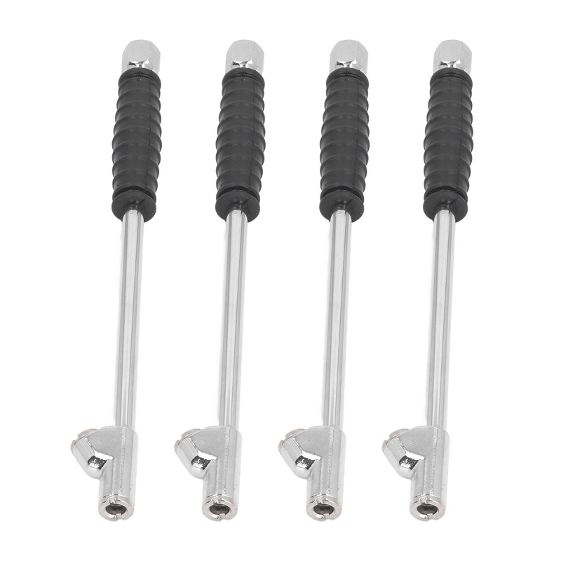 4 Pcs Dual Head Air Chuck 1/4 Inch Female NPT