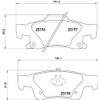 Brembo Balata (LOW-MET) P37016 Jeep Grand Cherokee 2011-2021