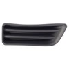 TRQ Front Left Fog Light Hole Cover Black Drivers Side