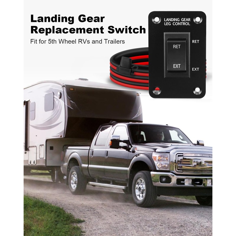Landing Gear Replacement Switch Fit for 5th Wheel RVs and
