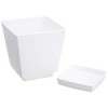 YAMATO Plastic Planter Pot, Kuenchiro Pot (with saucer)