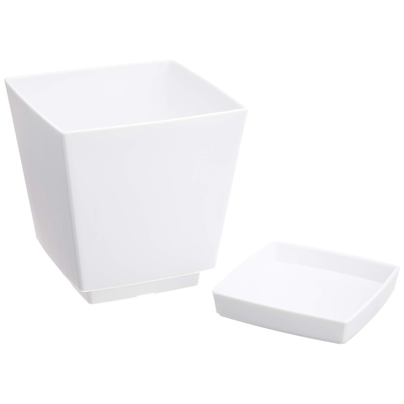 YAMATO Plastic Planter Pot, Kuenchiro Pot (with saucer)
