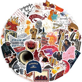 50PCS Stickers for Crescent City,Crescent Stickers,Teens Boys and Girls Sticker Pack Vinyl Skateboard Guitar Door Laptop Luggage Car Bike Water Bottle Birthday Party Supplies Stickers