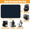 Heat Resistant Mat for Air Fryer,Deep Fryer,Oven,16x24in Hot Pads for