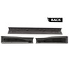 G-PLUS Tailgate Molding 3pc Set Compatible with 2011-2016 Ford F250