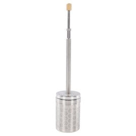 Tea Ball Infuser Fine Mesh Removable Lid Stainless Steel Press Type Coffee Filter for Home Use