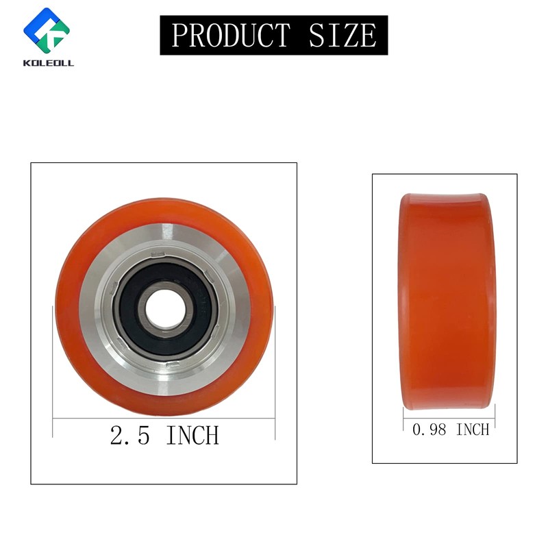 KOLEOLL 4 Pack 70298701P 70298701 70568201 Dryer Drum Support Roller