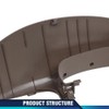 PIT66 Center Front Brown Dash Pad Bezel Cover Compatible with