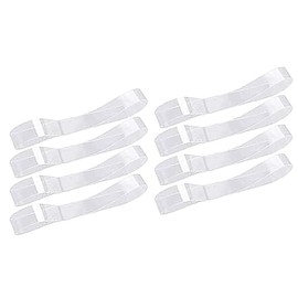 5Pair(10PCS) Women Silicone Clear Transparent Invisible High Heel Shoe Straps for Holding Loose High Heel