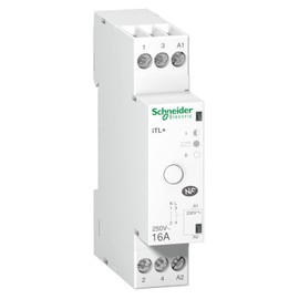 Schneider Electric a9 °C15032 telerruptor ITL +, 1P + N, 1 NO, TL + 1 NA 16 A, Coil 230 V AC 50 Hz