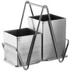 Premier Housewares Cutlery Caddy - Stainless Steel