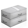 Leavans Pack of 2 Underbed Storage Boxes with Lid, Foldable