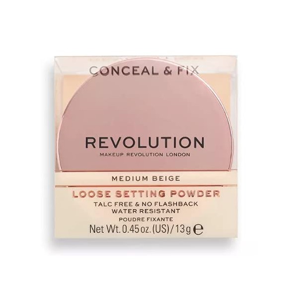 Makeup Revolution Conceal & Fix Loose Setting Powder - 0.45