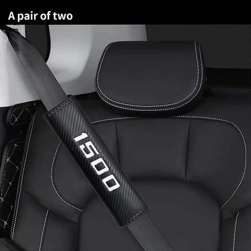 Unbranded 4X Car Black Safety Seat Belt Shoulder Pads Cover