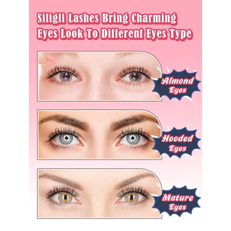 Lashes Natural Wispy Eyelashes 15mm Strip Lashes Pack False Eyelashes