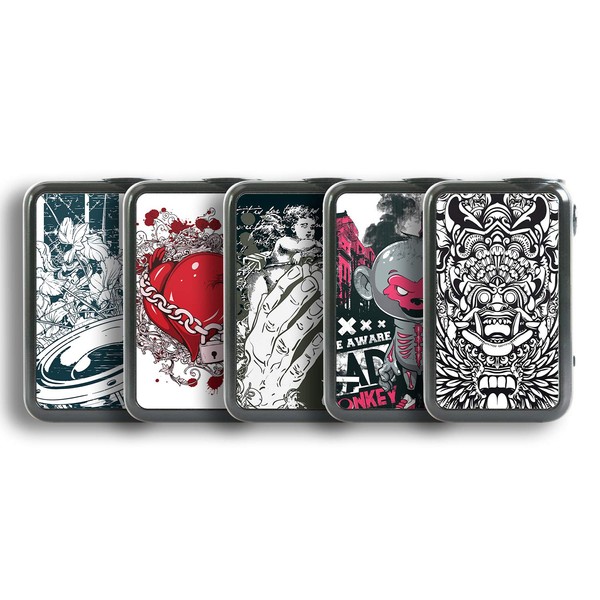 atFoliX Designer Film Compatible with Uwell Crown 4 Mod, Choose