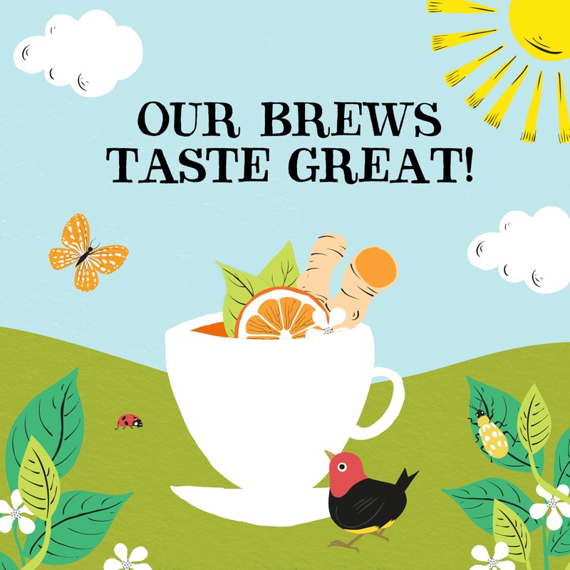 Clipper Tea, Orange & Turmeric, Organic Tea with Licorice Root,