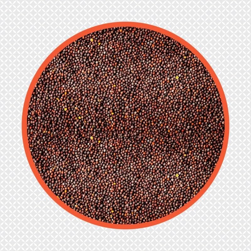 Ambika Brown Mustard Seeds 17.6 oz (500 g)