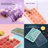 TAO CICADA Ice Cube Tray, 3 Pack Silicone Ice Cube