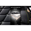 LOVJOYSE Crown Car Seat Covers Full Set, Premium Leather Waterproof