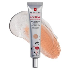 Erborian Erborian Color Correcting CC Cream with Centella Asiatica, Fair (Clair) - Light Multi-Purpose Facial Concealer with Illuminating Finish Soothes & Hydrates - SPF Korean Skincare Skin Perfector - 1.5 Oz
