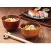 Canoe 74530 Traditional Japanese Color Lacquer Soup Wan, 11.2 fl