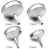 Super Large Stainless Steel Large Funnel with Detachable Strainer/Filter for