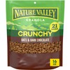Nature Valley Crunchy Granola, Oats and Dark Chocolate Granola, Resealable