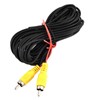 Akozon 6M Black Male to Female 3 Pin Outdoor Rear