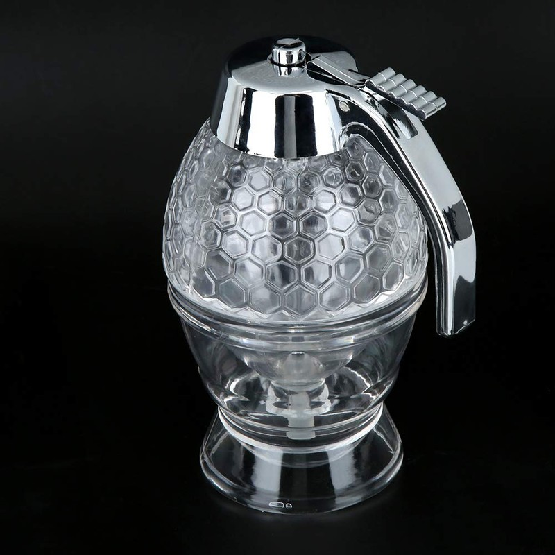 Beautiful Syrup Dispenser, Very Convenient Acrylic Honey Pot, For Pancakes
