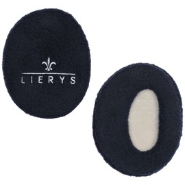 Lierys Earbags Women's / Men's Ear Warmers Lined with Fleece - Protection from Wind/Cold - Ear Muffs in One Size (9.5 x 7 cm) - Enclosed Ear Completely - Autumn/Winter -