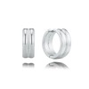 Vermeil brass one-touch earrings OTEP24507R white / 버메일 브라스 원터치