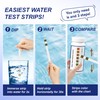 Water Hardness Test Kit,150 Strips-Double Color Pads,Hard Water Test Kit