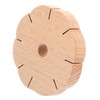 EXCEART DIY Braiding Disc Set Wooden Kumihimo Braiding Disk Braiding
