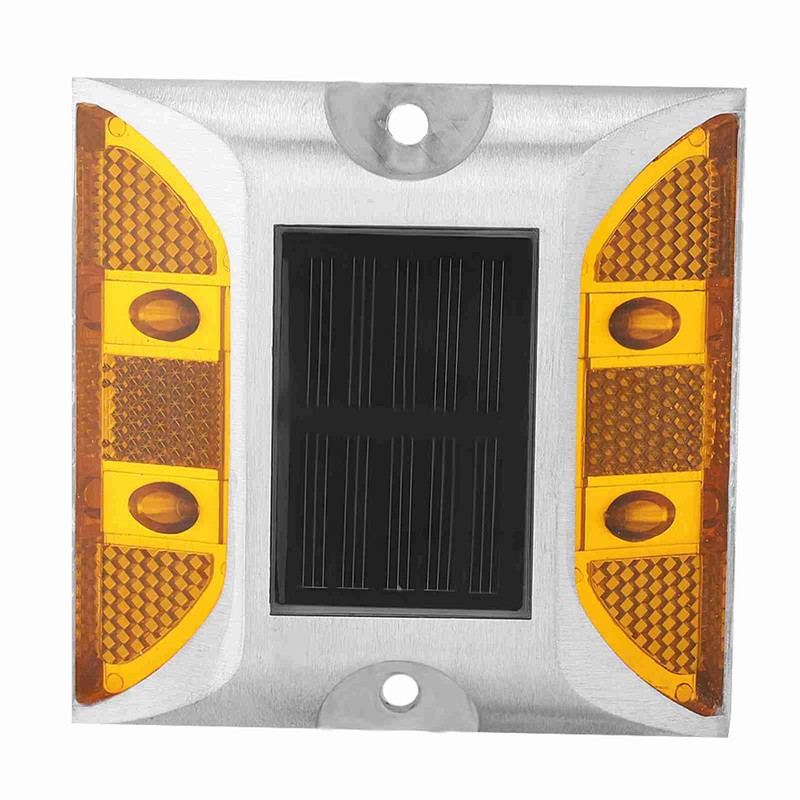 Casting Aluminum Road Stud Light Outdoor Solar Powered Lamp for