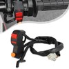 BAORFF Dirt Bike Kill Switch for Hawk 250,Right Handlebar Ignition