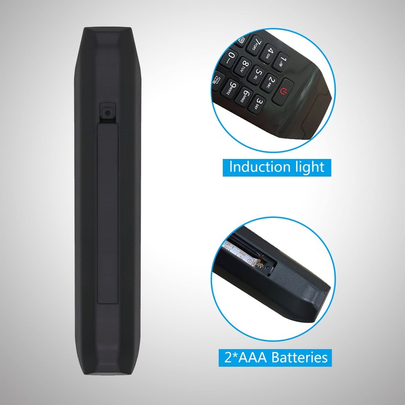 MYHGRC RC43140 Universal Remote Control for Hitachi Smart TV, No