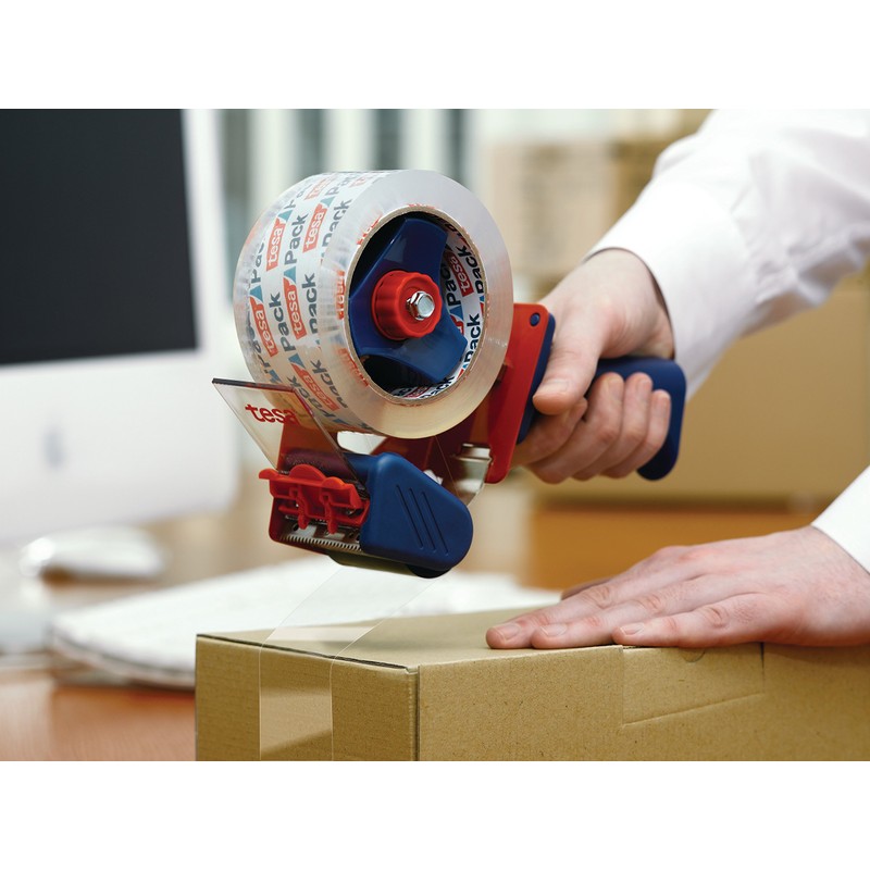 tesa Packband von Hand einreißbar, kristall-klar, 50m x 50mm