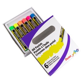 Pentel Arts Fluorescent Oil Pastels