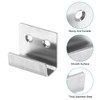 sourcing map 10Pcs Mounting Bracket, 40x36mm Stainless Steel Tile Display