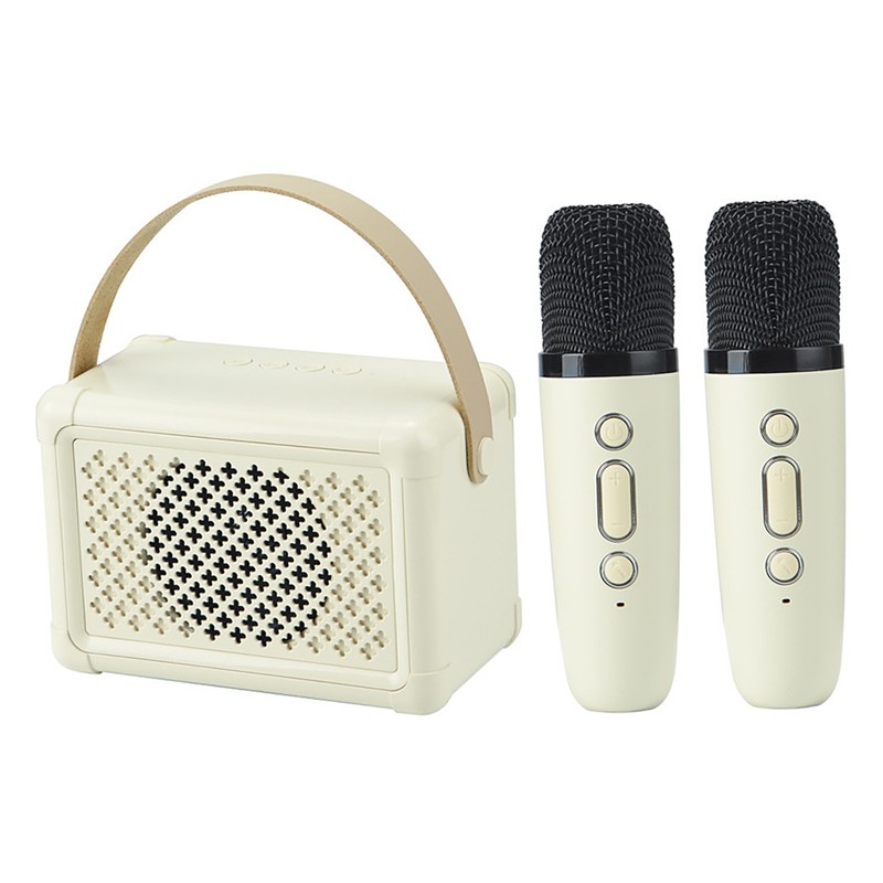 Karaoke Bluetooth Speaker Long Lasting Portable Multifunctional Wireless Microphone Miniature