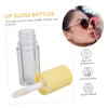 Healeved 10pcs Lip Gloss Bottle Eyelash Container Lip Gloss Base