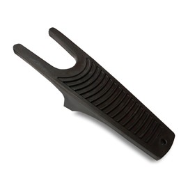 EKODE™ Durable Bootjack Extra Grip Plastic Black Boot Jack - Heavy Duty Wellington Boot Remover and Welly Boot Puller with Integrated Rubber Inlay For Garden Boots, and Riding Boots