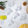 ZYFLSIYU 6 Pack 2 oz Mini Beer Mug Shot Glasses