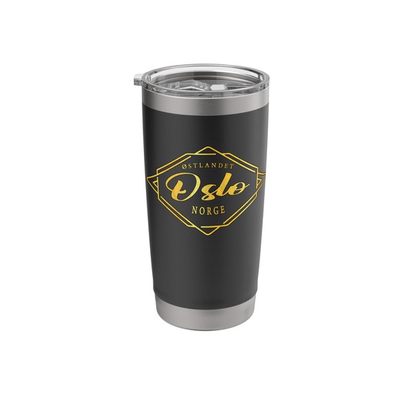 Oslo Norge - Oslo Norway Style Stainless Steel Insulated Tumbler